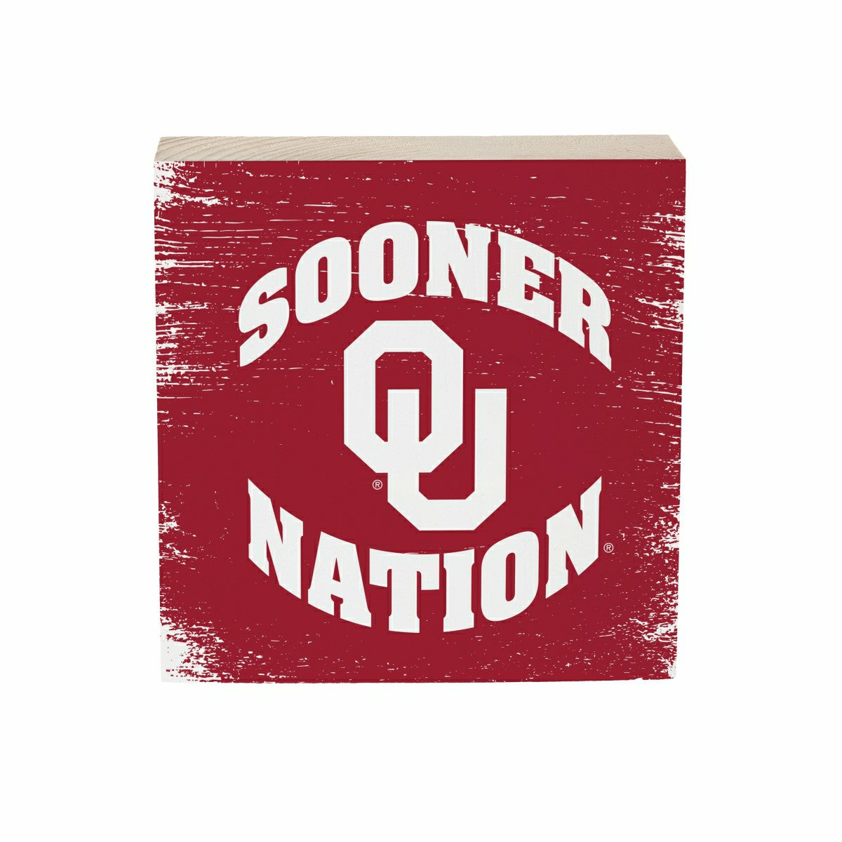 University of Oklahoma Plock, Down Home Fans, 6x6 - Collegiate Home