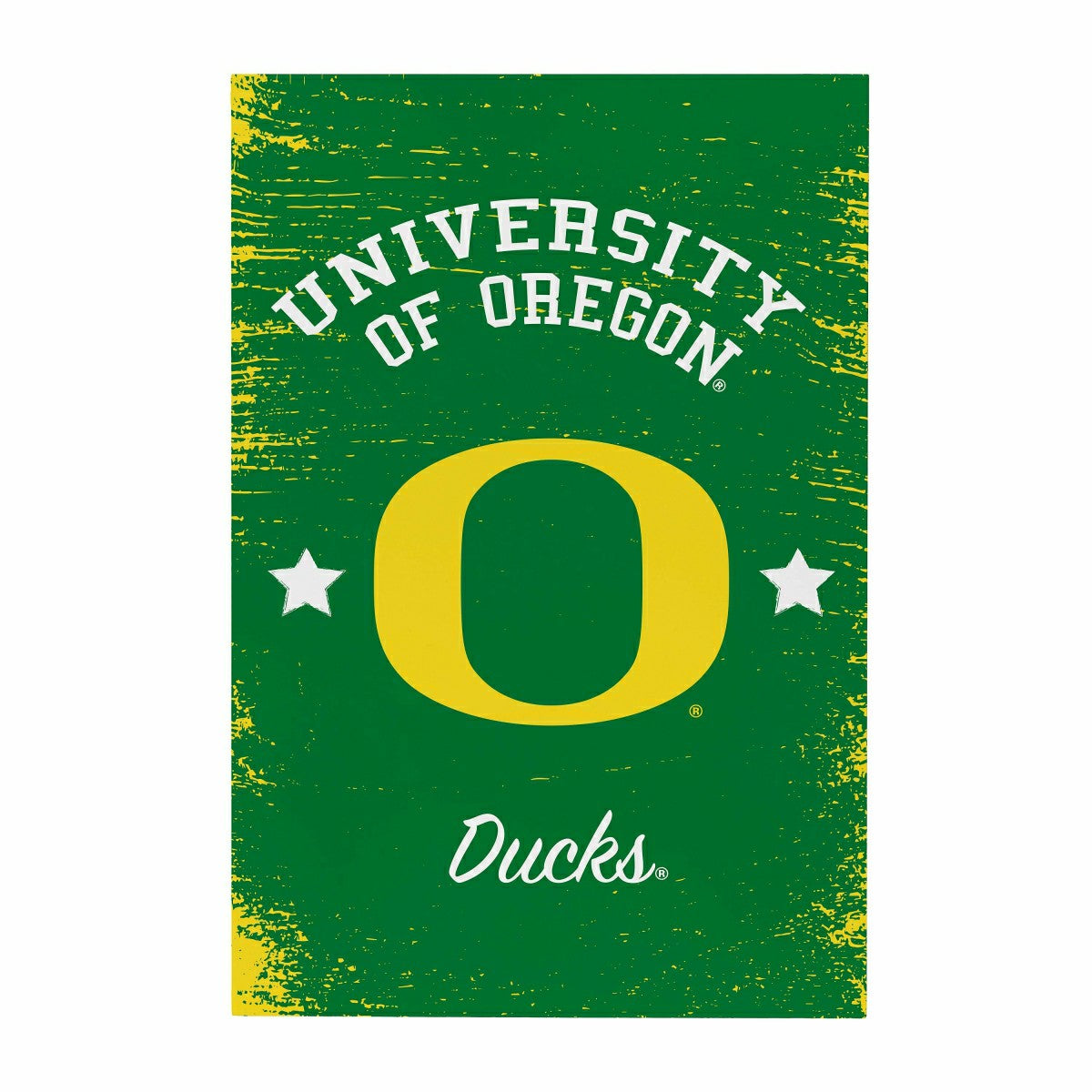 University of Oregon Wood Wall Sign, 16x24 - Collegiate Home