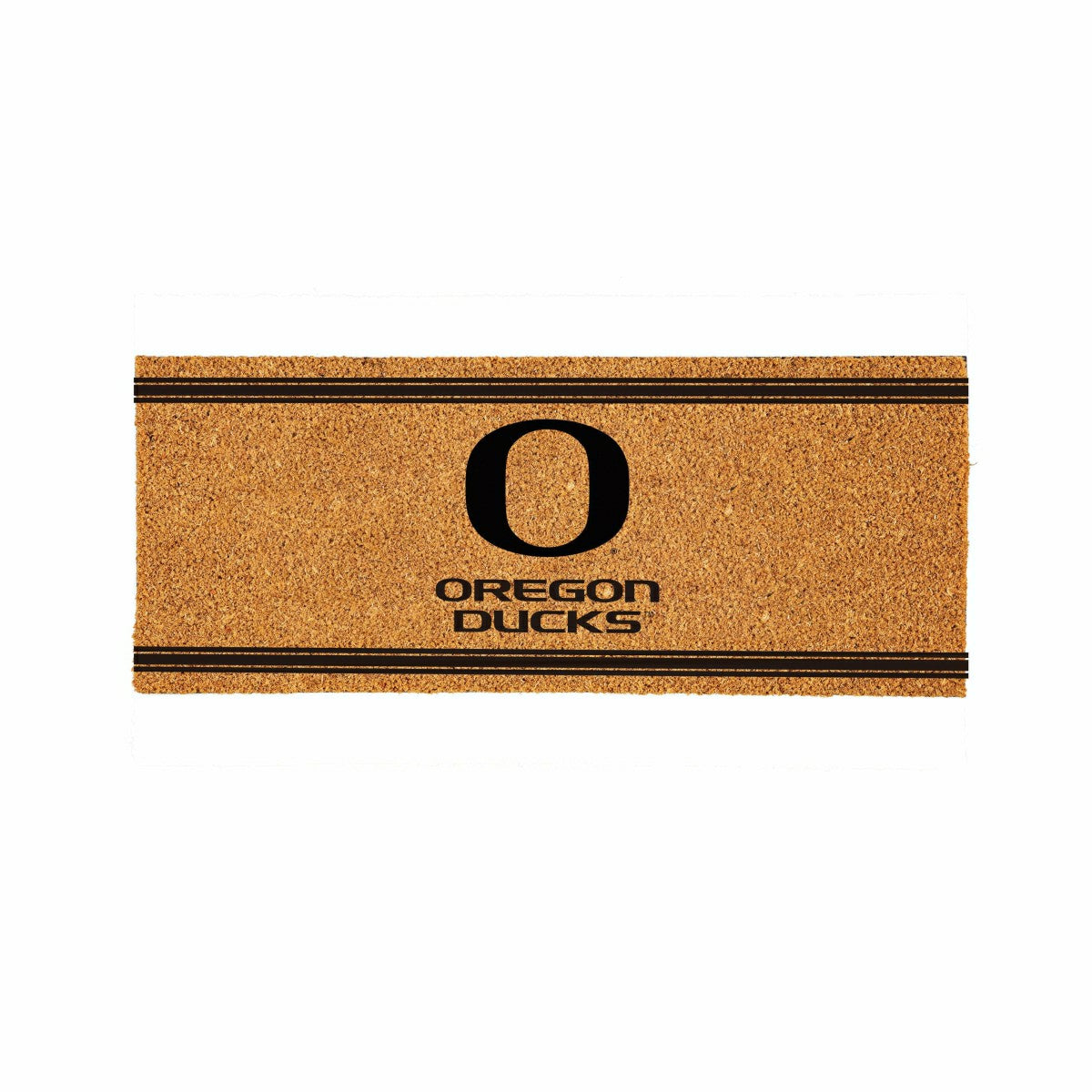 University of Oregon Extra Large One Color Coir Mat, 60"x24" - Collegiate