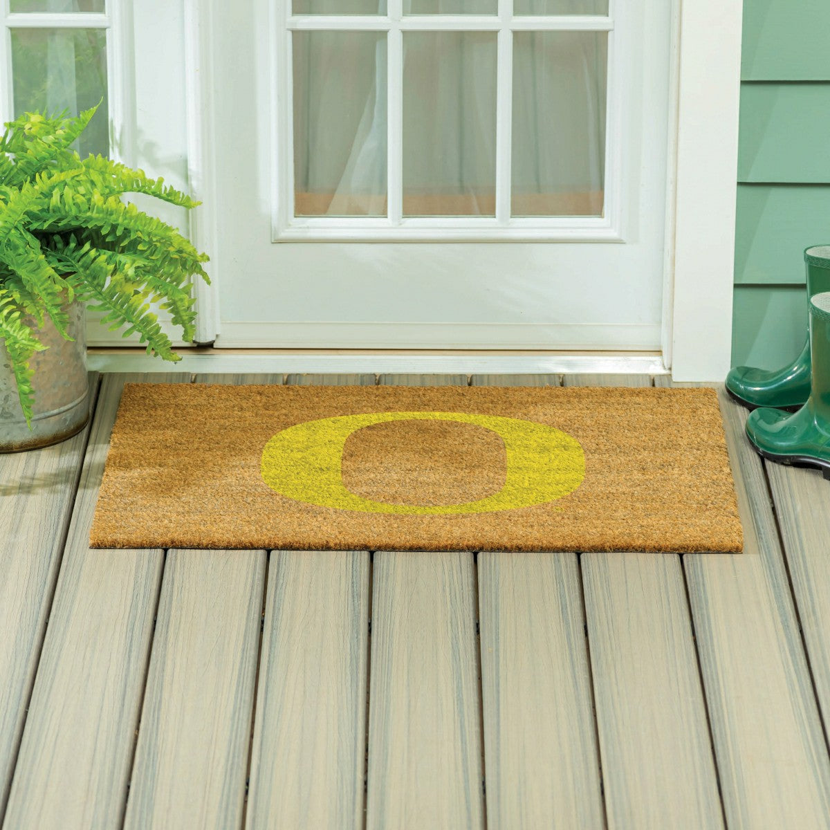 University of Oregon Large Full Color Coir Mat, 36"x24" - Collegiate