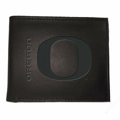 Leather Oregon Ducks Bi-fold Wallet - Collegiate Home