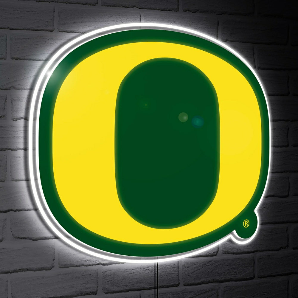 Oregon LED Wall Decor, Glazelite, Logo - Collegiate Home