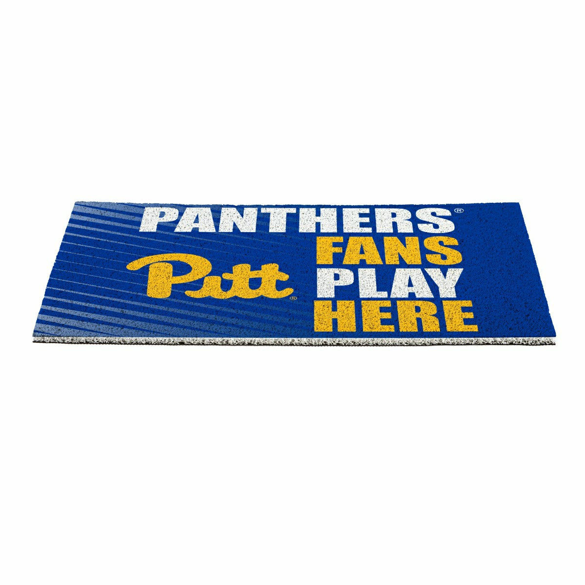 University of Pittsburgh Fan Mat, 28"x16" - Collegiate