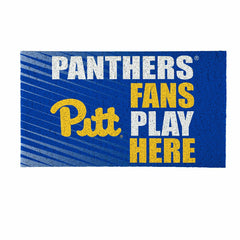 University of Pittsburgh Fan Mat, 28"x16" - Collegiate