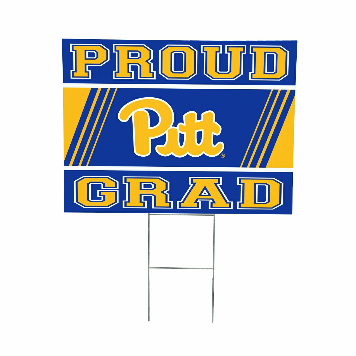 University of Pittsburgh Coroplast Yard Sign Graduate - Collegiate Home