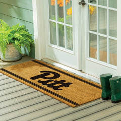 University of Pittsburgh Extra Large One Color Coir Mat, 60"x24" - Collegiate