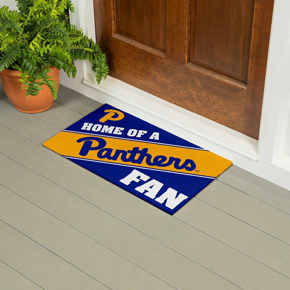 University of Pittsburgh, PVC Mat COLOR, Home of a Fan - Collegiate