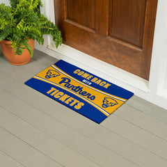 28" x 16" PVC Trapper Mat, Come Back with Tickets, University of Pitts - Collegiate