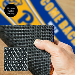 28" x 16" PVC Trapper Mat, Come Back with Tickets, University of Pitts - Collegiate