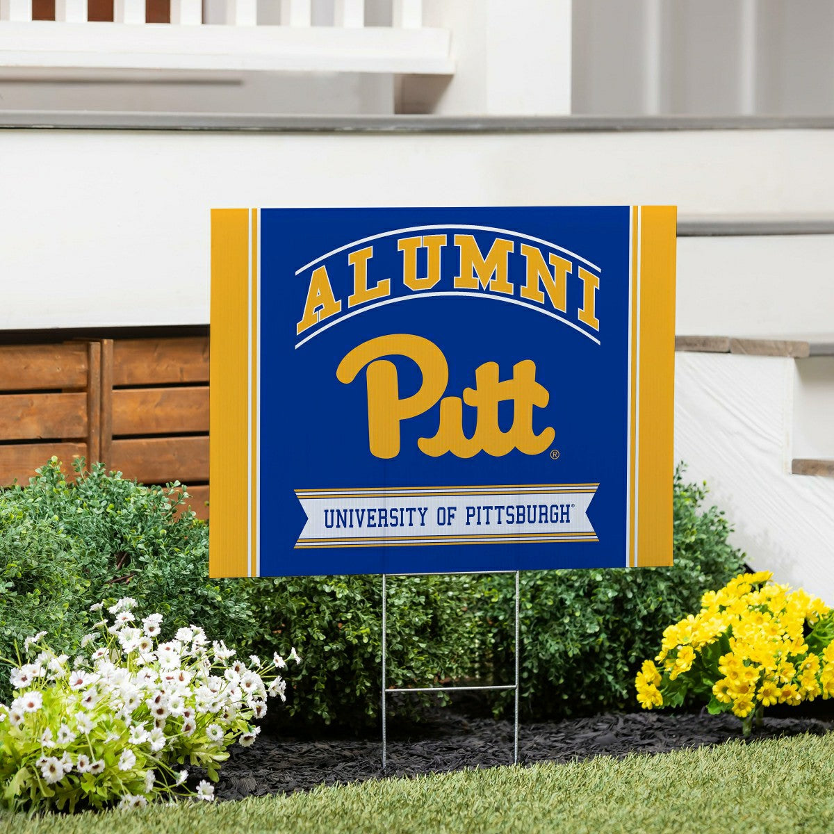 University of Pittsburgh Coroplast Yard Sign Alumni - Collegiate Home