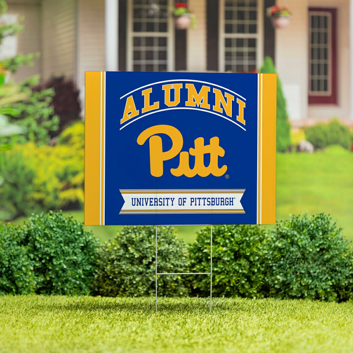 University of Pittsburgh Coroplast Yard Sign Alumni - Collegiate Home