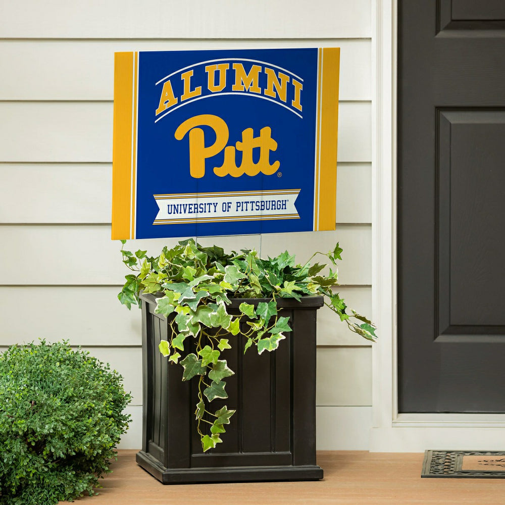 University of Pittsburgh Coroplast Yard Sign Alumni - Collegiate Home