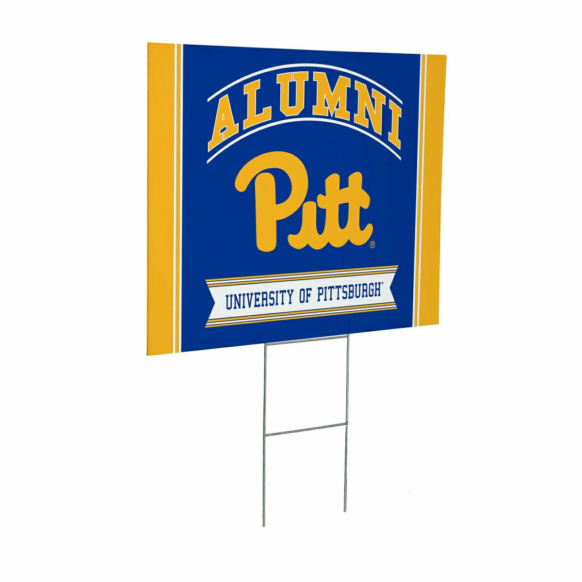 University of Pittsburgh Coroplast Yard Sign Alumni - Collegiate Home