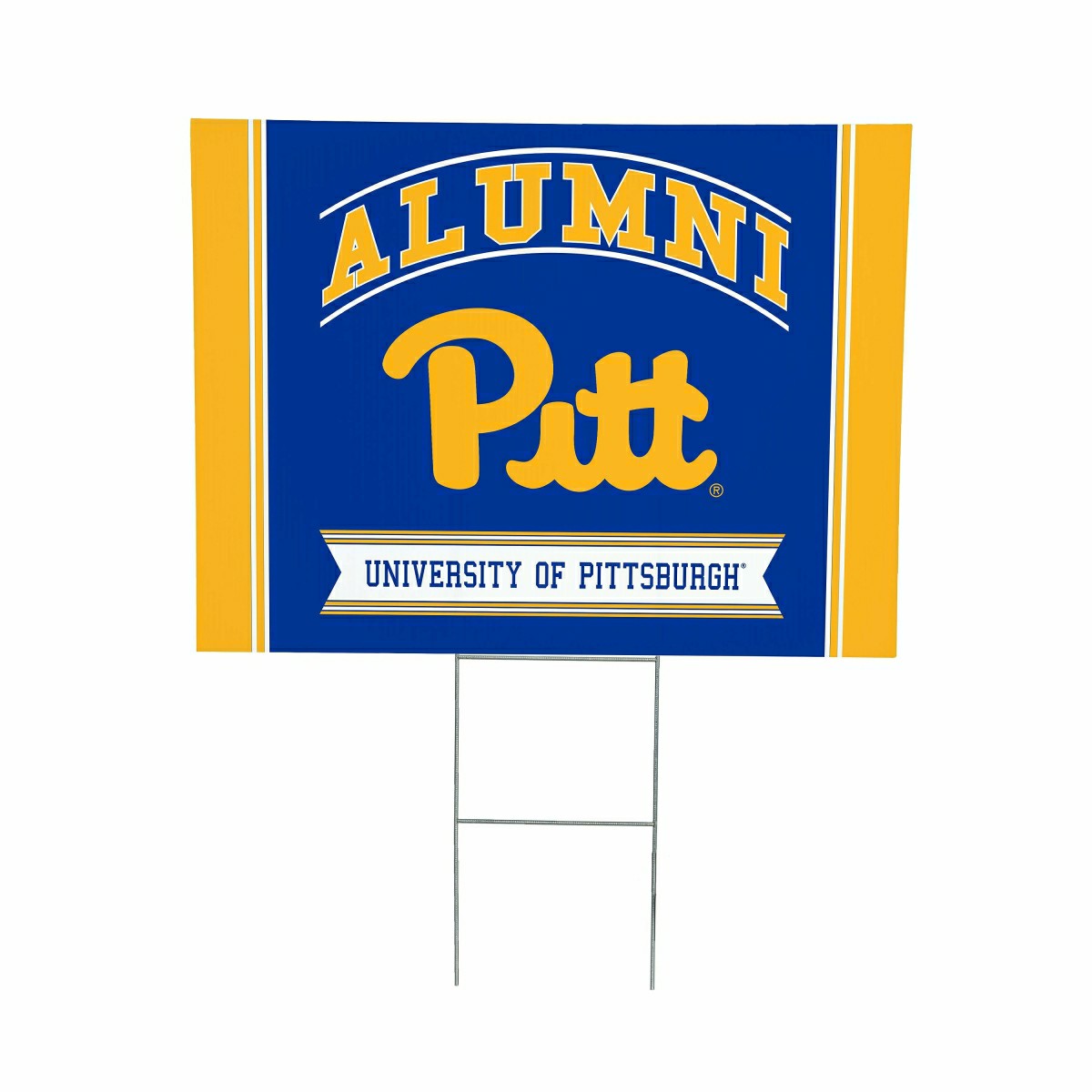 University of Pittsburgh Coroplast Yard Sign Alumni - Collegiate Home