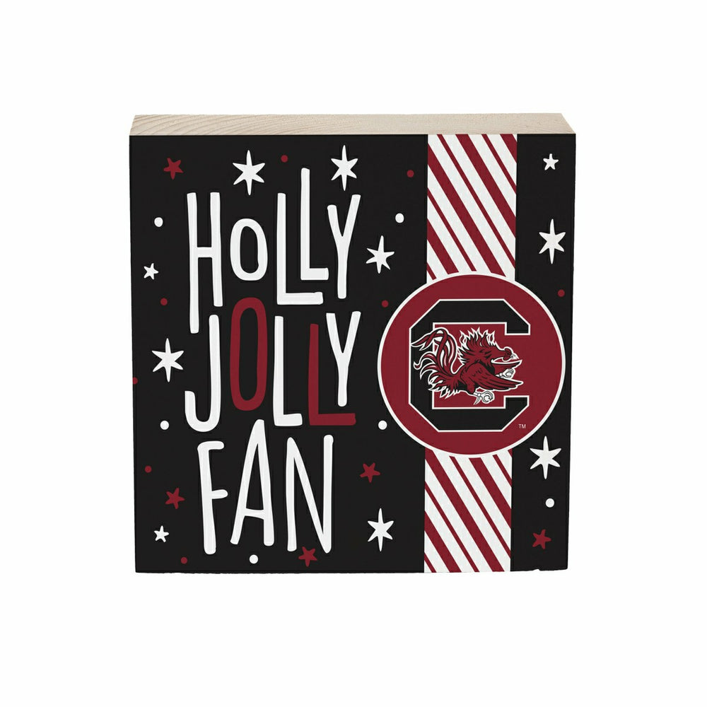 University of South Carolina Block, Holiday, 6x6 - Collegiate Home