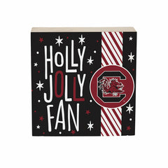 University of South Carolina Block, Holiday, 6x6 - Collegiate Home