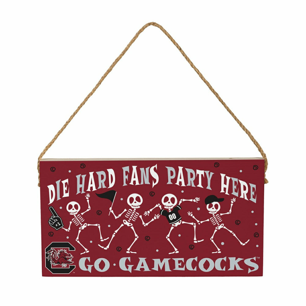 University of South Carolina Halloween Wood Wall Sign, 6x11 - Collegiate Home