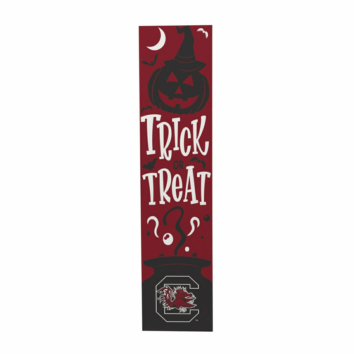 47" Double Sided Leaner, University of South Carolina, Halloween - Collegiate Home