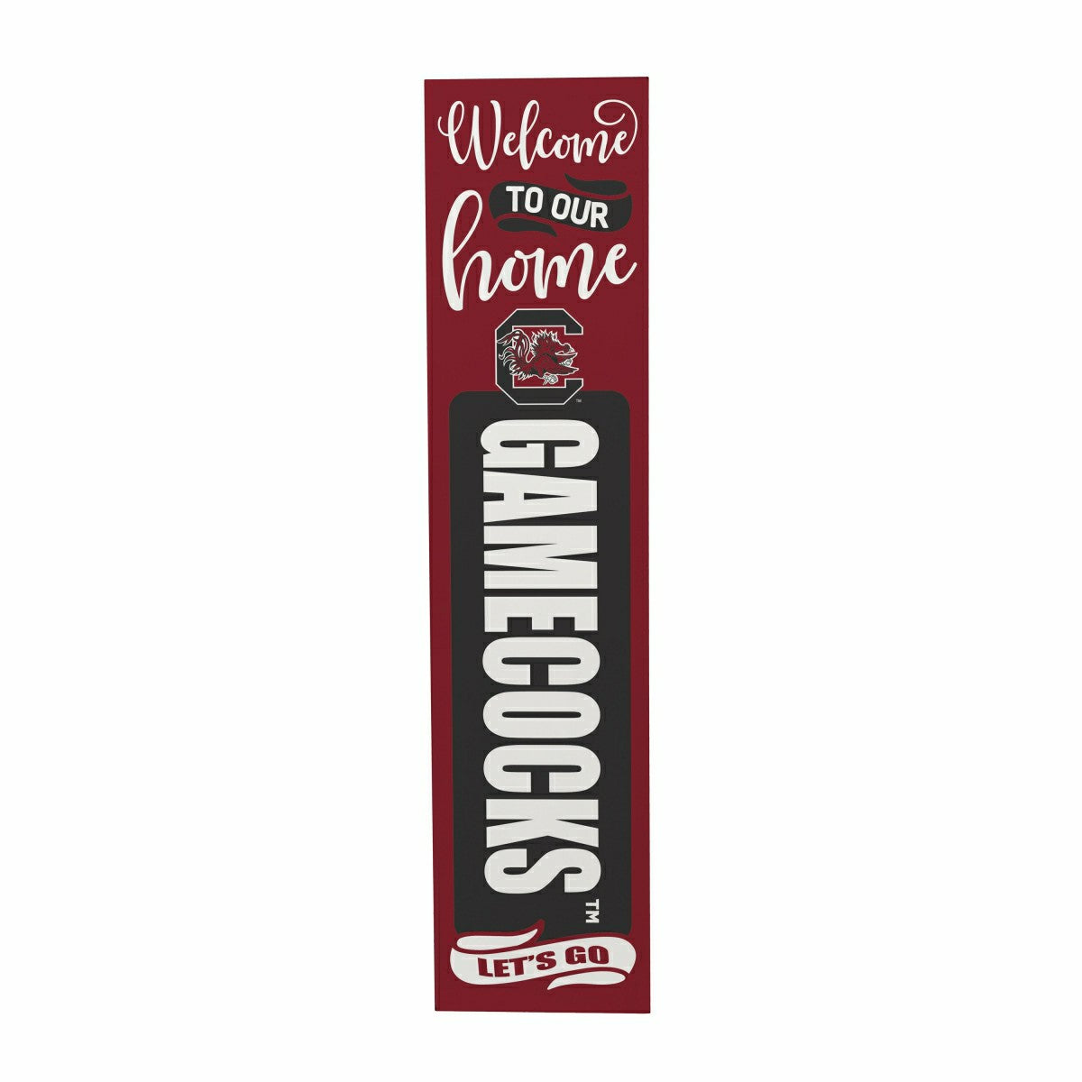 47" Double Sided Leaner, University of South Carolina, Halloween - Collegiate Home