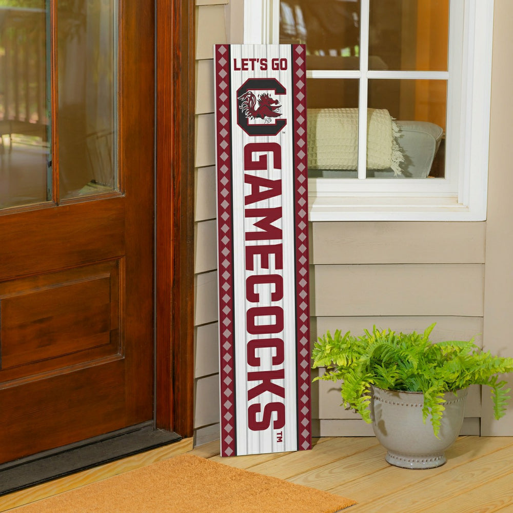 47" Double Sided Leaner, University of South Carolina, Christmas - Collegiate Home