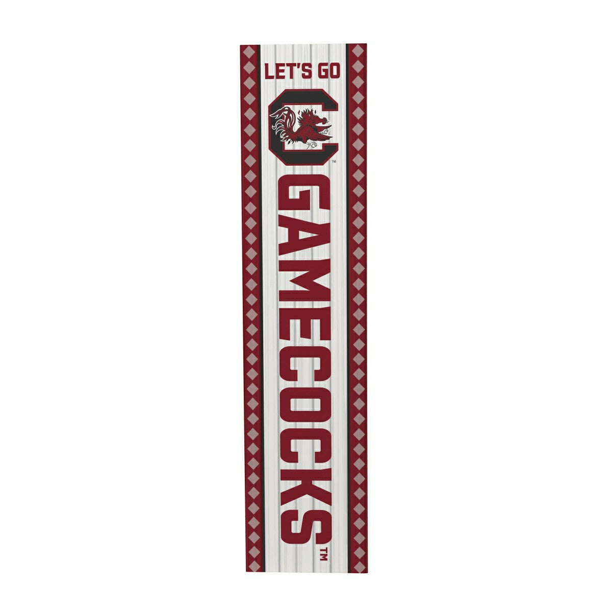 47" Double Sided Leaner, University of South Carolina, Christmas - Collegiate Home