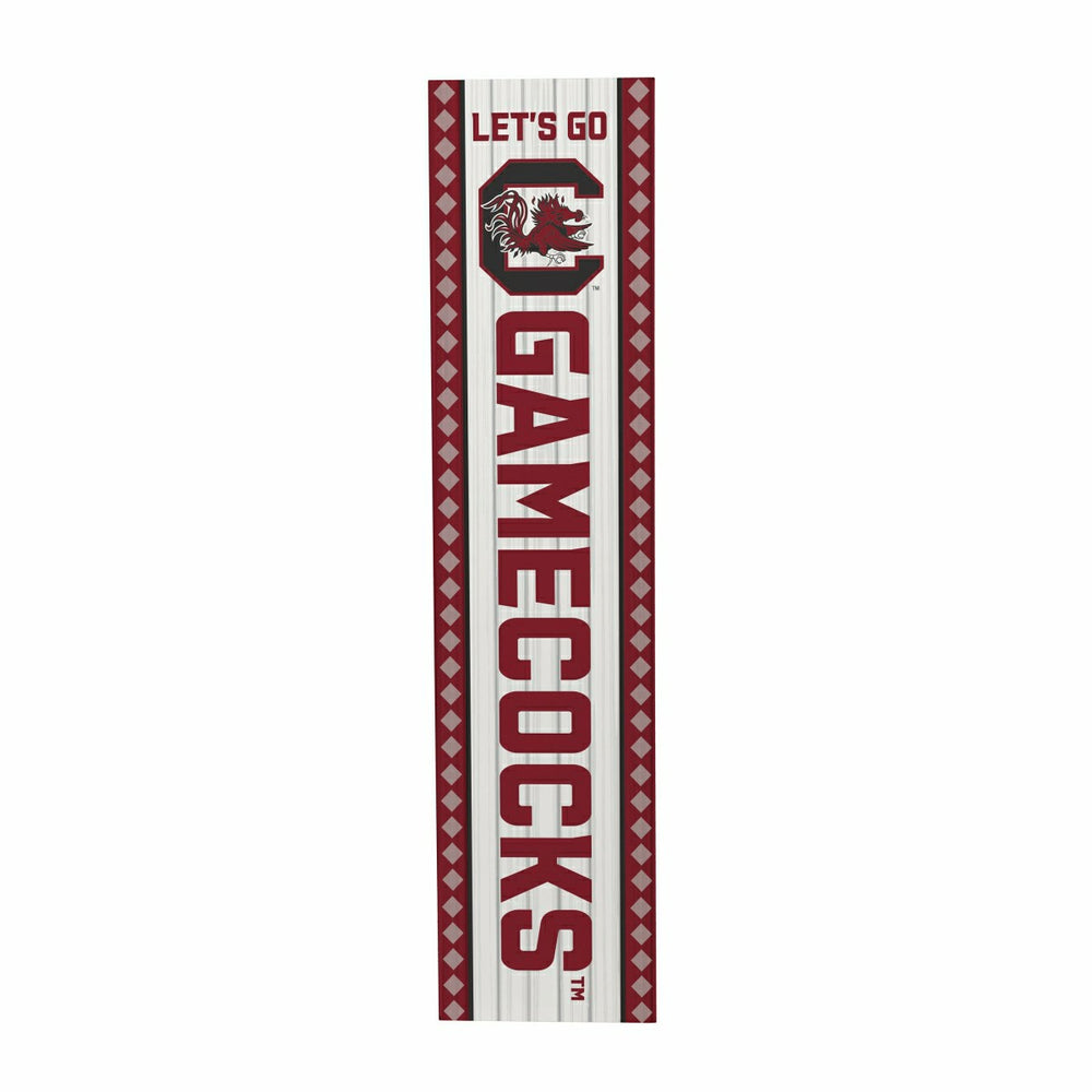 47" Double Sided Leaner, University of South Carolina, Christmas - Collegiate Home
