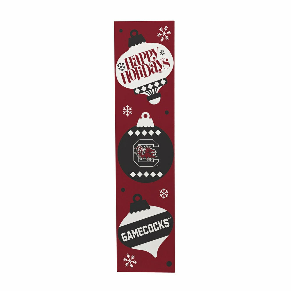 47" Double Sided Leaner, University of South Carolina, Christmas - Collegiate Home