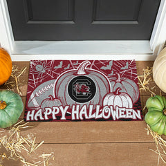 University of South Carolina Halloween PVC Mat, 28"x16" - Collegiate
