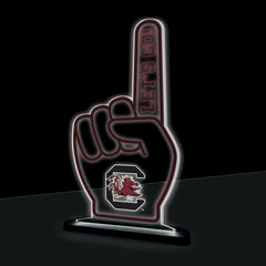 University of South Carolina College Foam Finger Desklite LED Decor - Collegiate Home
