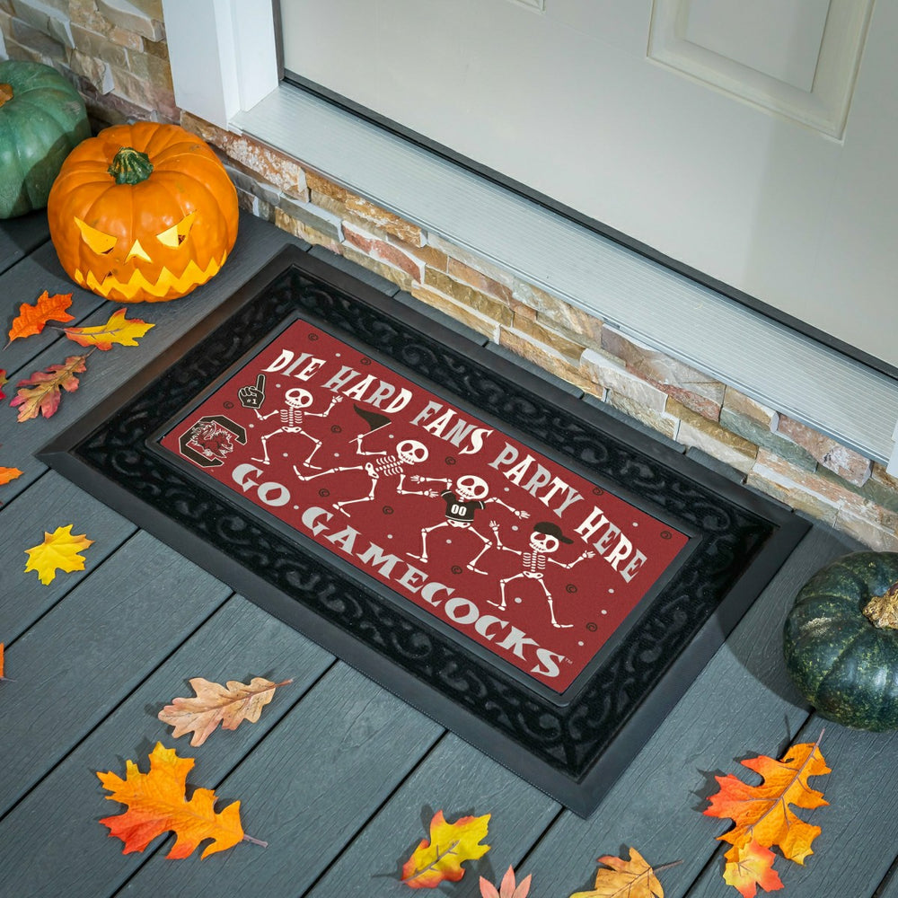 University of South Carolina Flocked Coir Halloween Sassafras Switch M - Collegiate