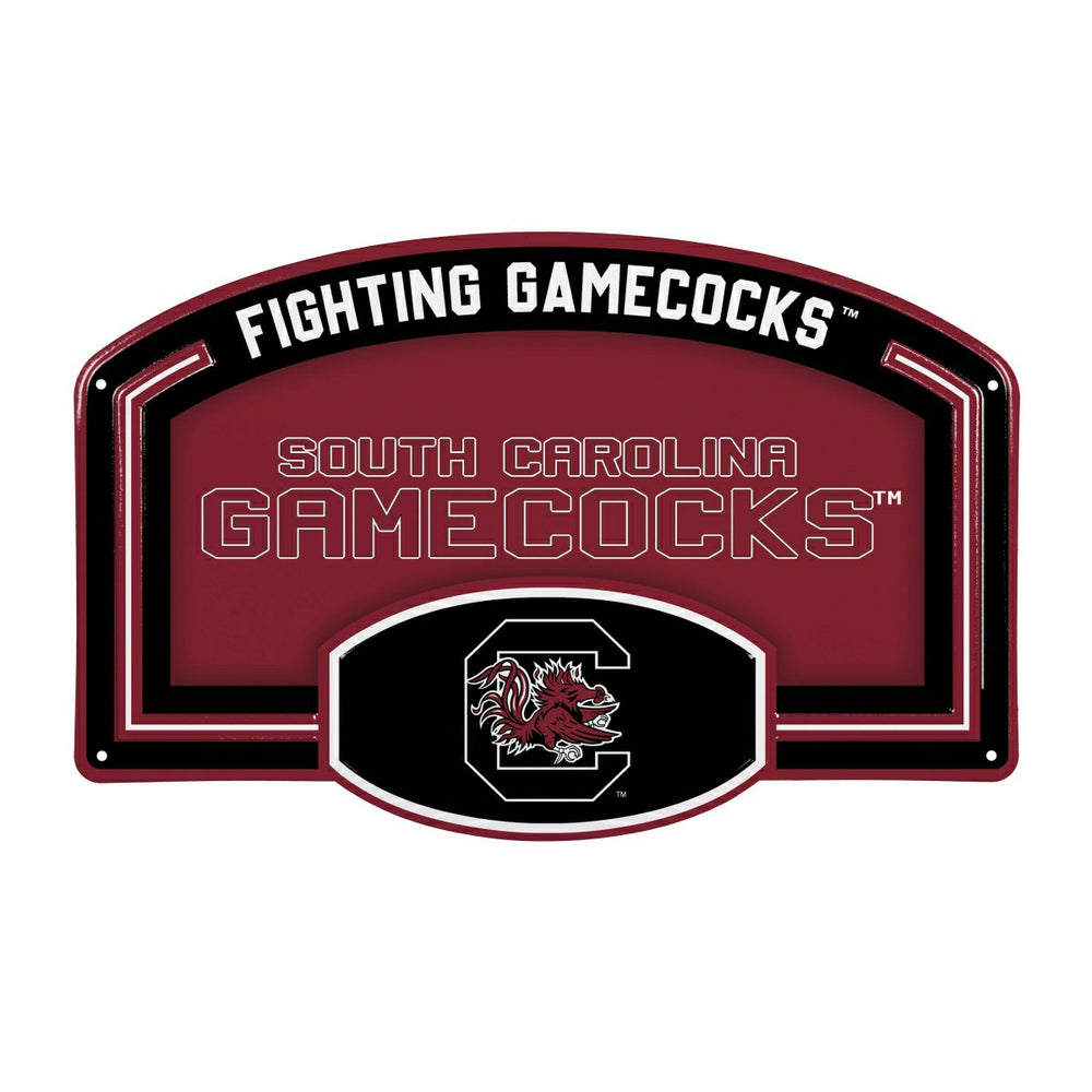 University of South Carolina USA Embossed Steel Wall Sign, 11" x 17" - Collegiate Home