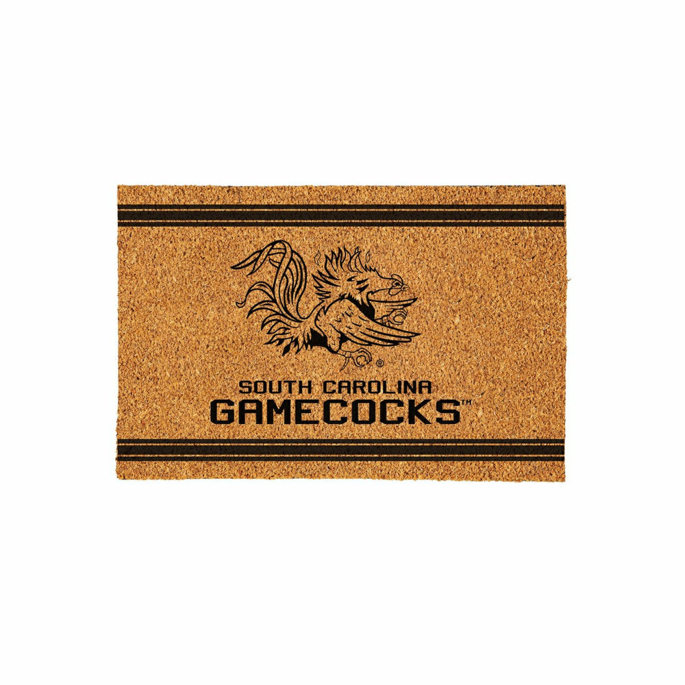 University of South Carolina Large One Color Coir Mat, 36"x24" - Collegiate