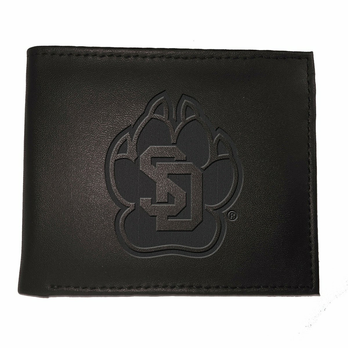 University of South Dakota, Bi-Fold Wallet, Black - Collegiate Home