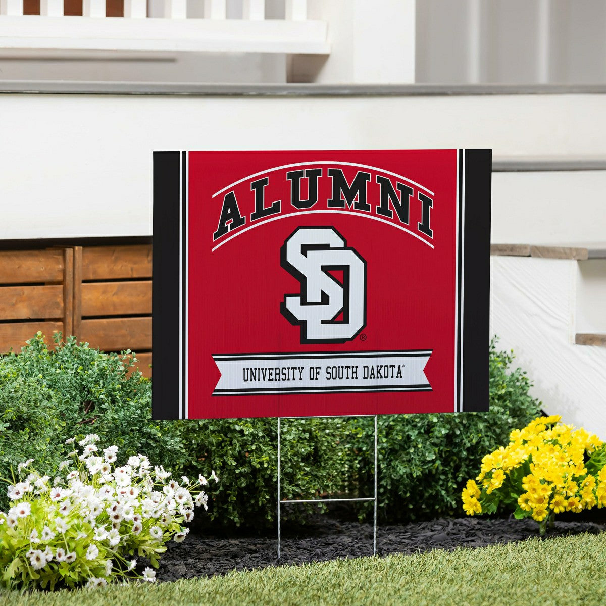 University of South Dakota Coroplast Yard Sign Alumni - Collegiate Home