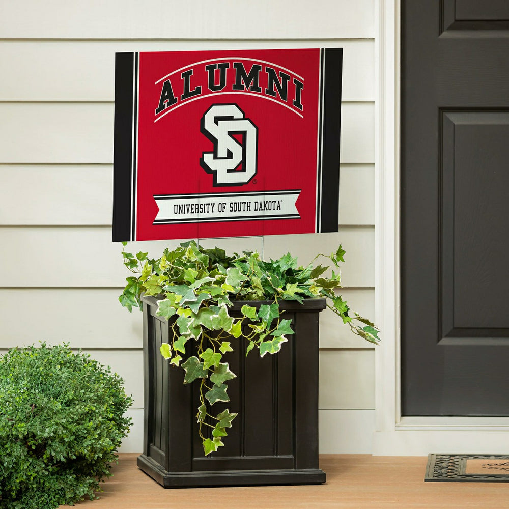 University of South Dakota Coroplast Yard Sign Alumni - Collegiate Home