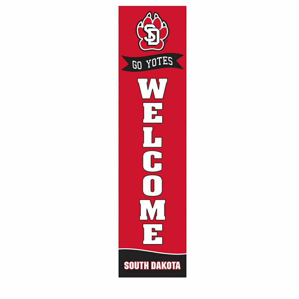 University of South Dakota Large Single Sided Leaner, 46" - Collegiate Home