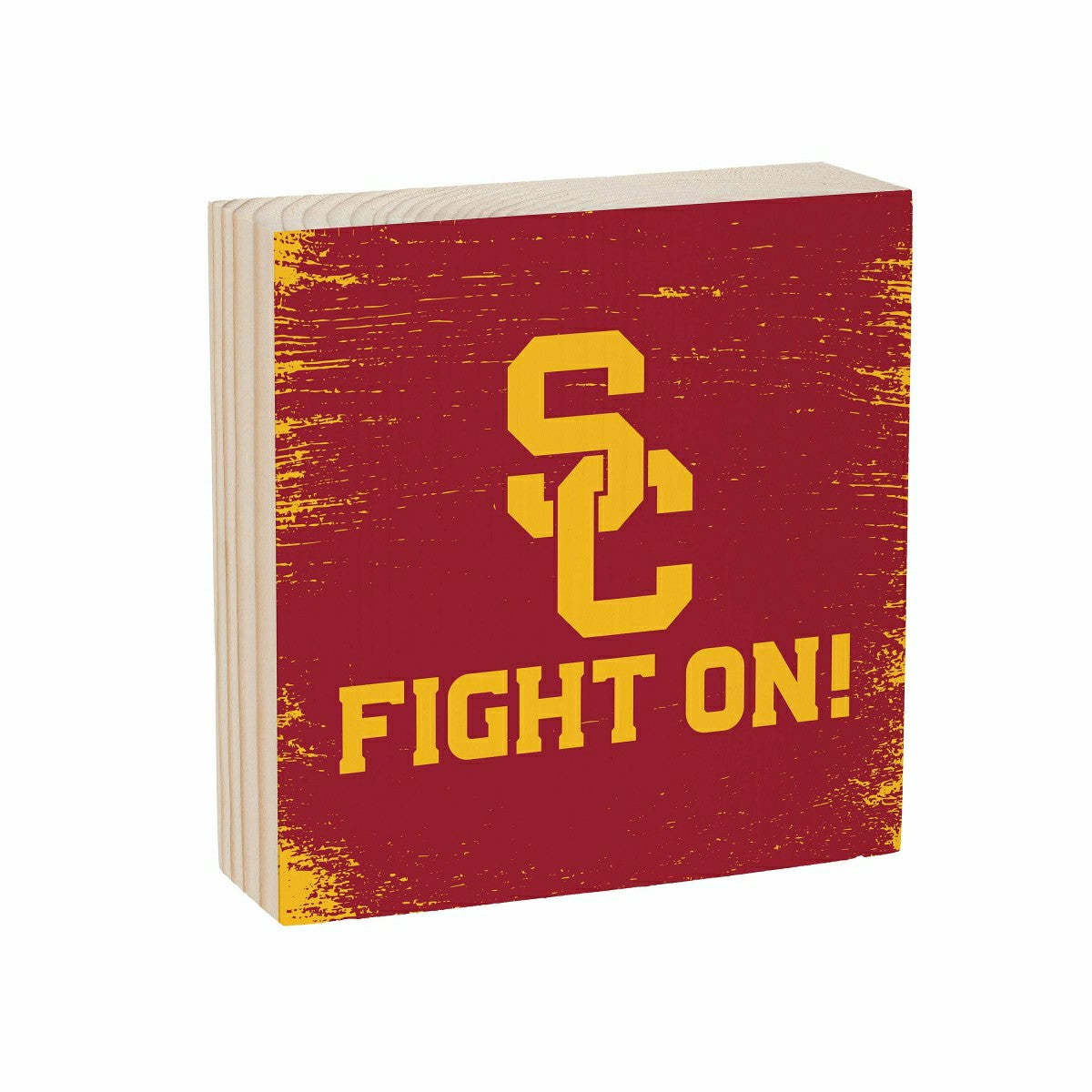 University of Southern California Plock, Down Home Fans, 6x6 - Collegiate Home