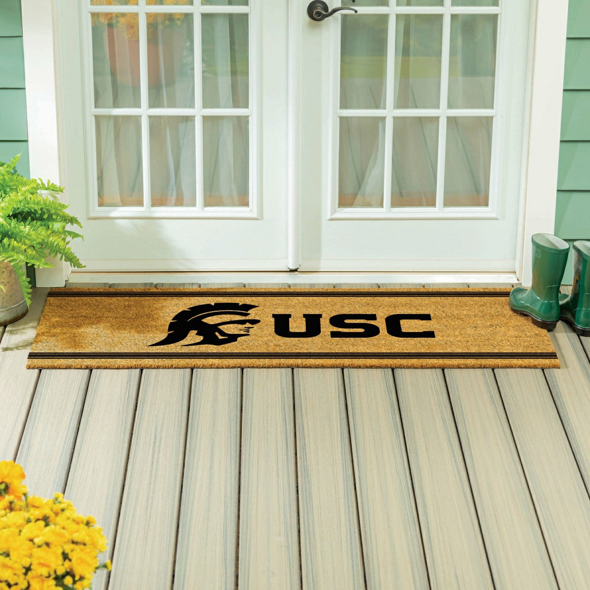 University of Southern California Extra Large One Color Coir Mat, 60"x - Collegiate