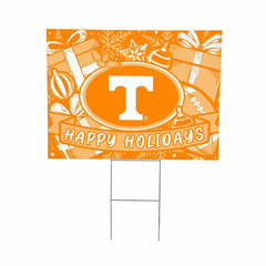 University of Tennessee Yard Sign, Holiday - Collegiate Home