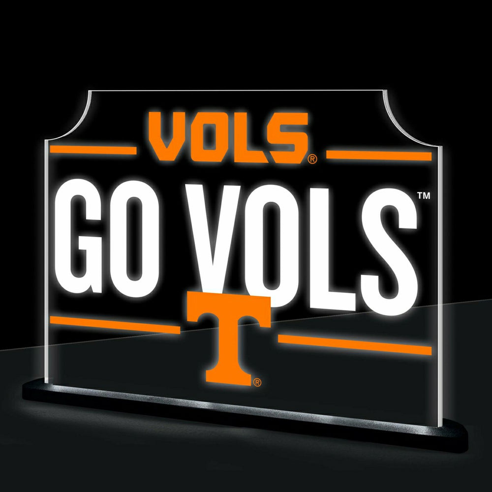 University of Tennessee College Rectangle Desklite LED Decor - Collegiate Home