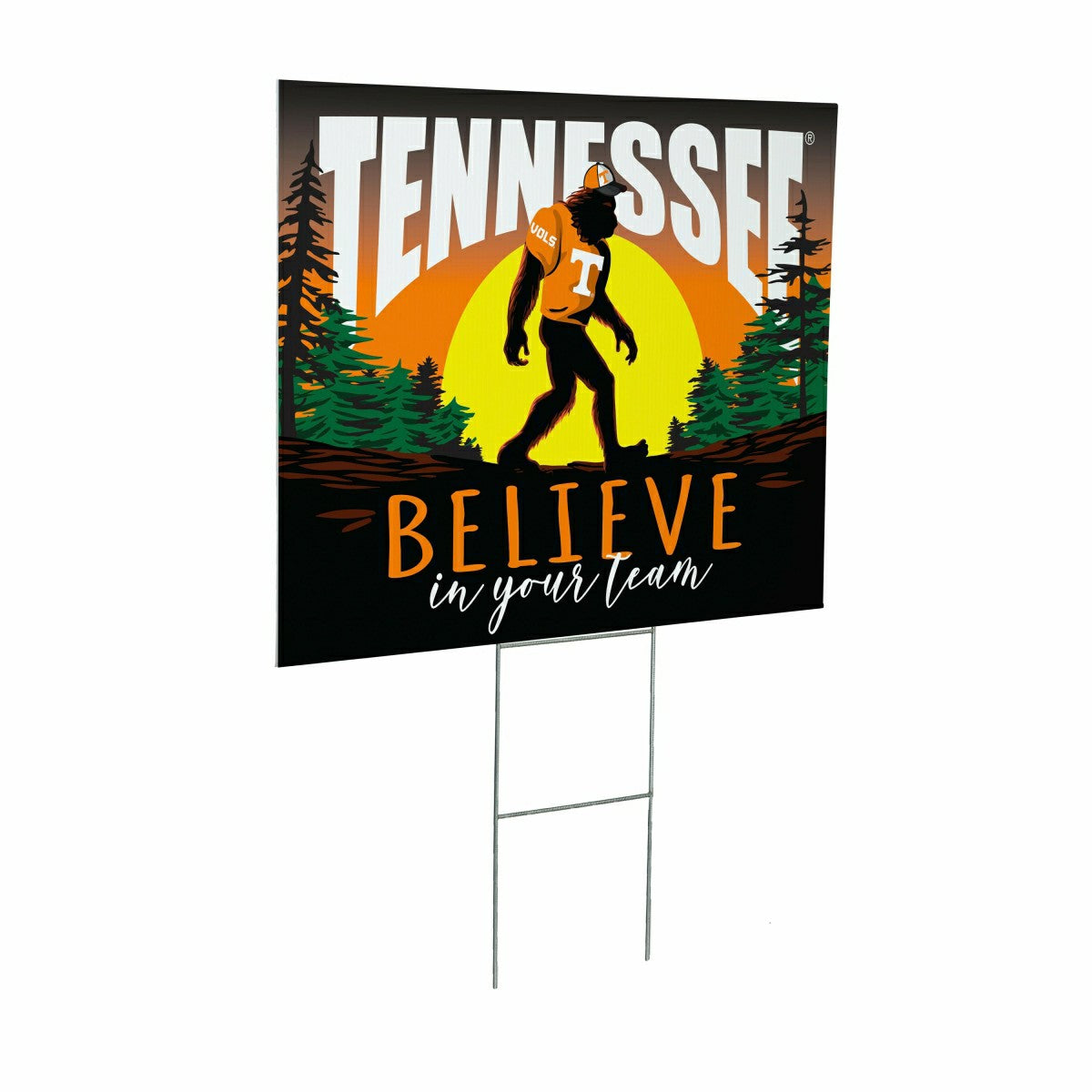 University of Tennessee Yard Sign Bigfoot - Collegiate Home