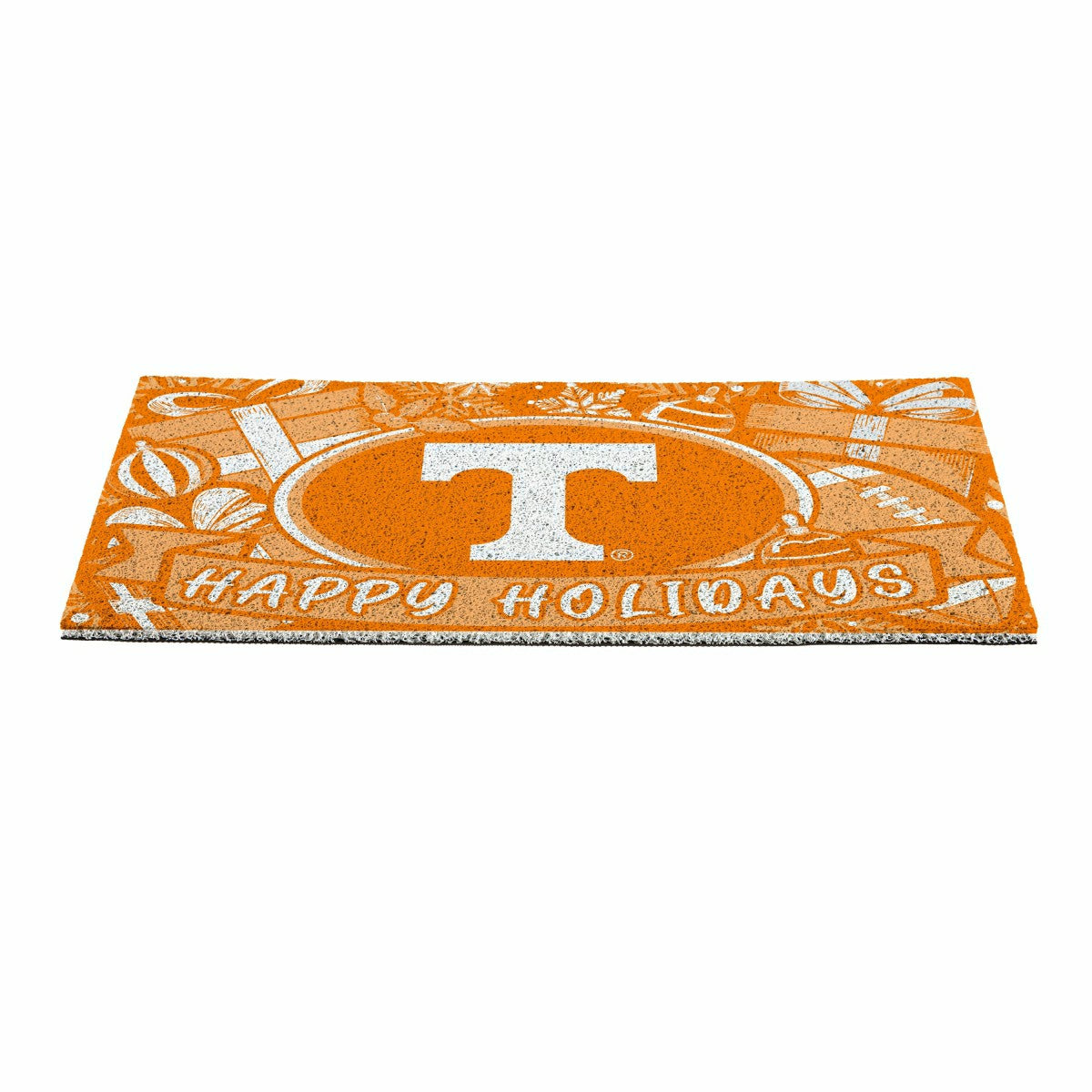 University of Tennessee Holiday PVC Mat, 28"x16" - Collegiate