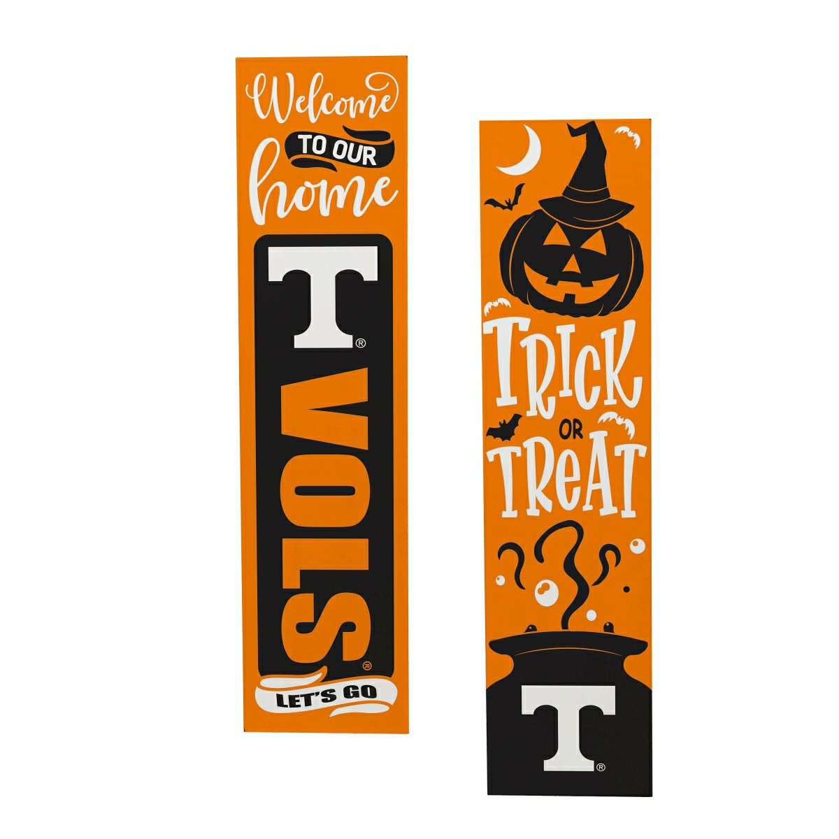 47" Double Sided Leaner, University of Tennessee, Halloween - Collegiate Home