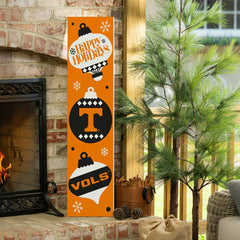 47" Double Sided Leaner, University of Tennessee, Christmas - Collegiate Home