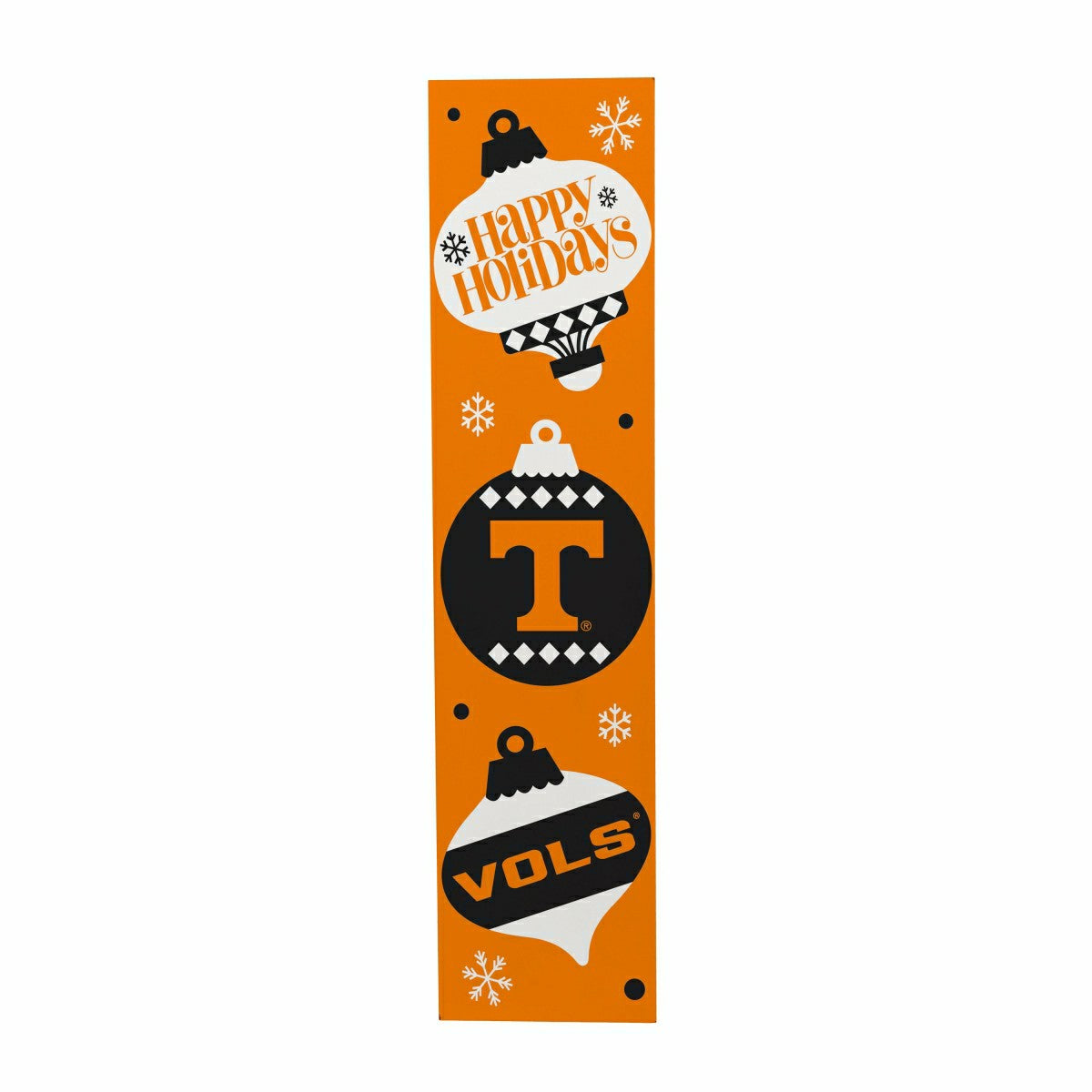 47" Double Sided Leaner, University of Tennessee, Christmas - Collegiate Home
