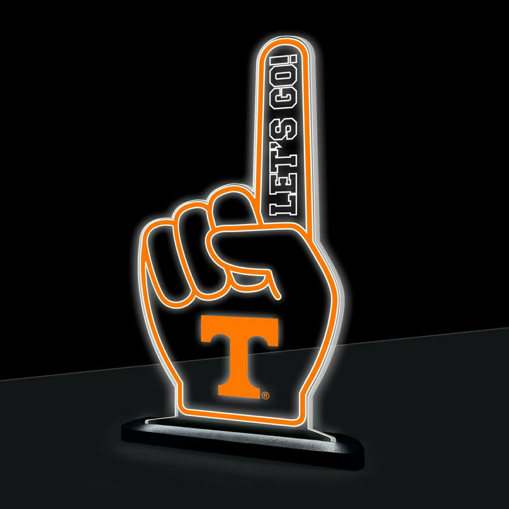 University of Tennessee College Foam Finger Desklite LED Decor - Collegiate Home
