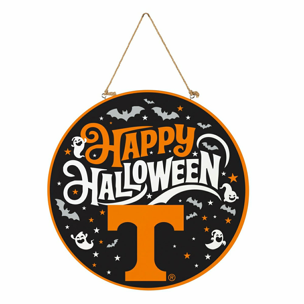 University of Tennessee Halloween Round Door Décor with Hanging Rope,  - Collegiate Home