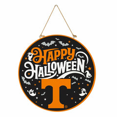 University of Tennessee Halloween Round Door Décor with Hanging Rope,  - Collegiate Home