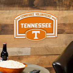University of Tennessee USA Embossed Steel Wall Sign, 11" x 17" - Collegiate Home