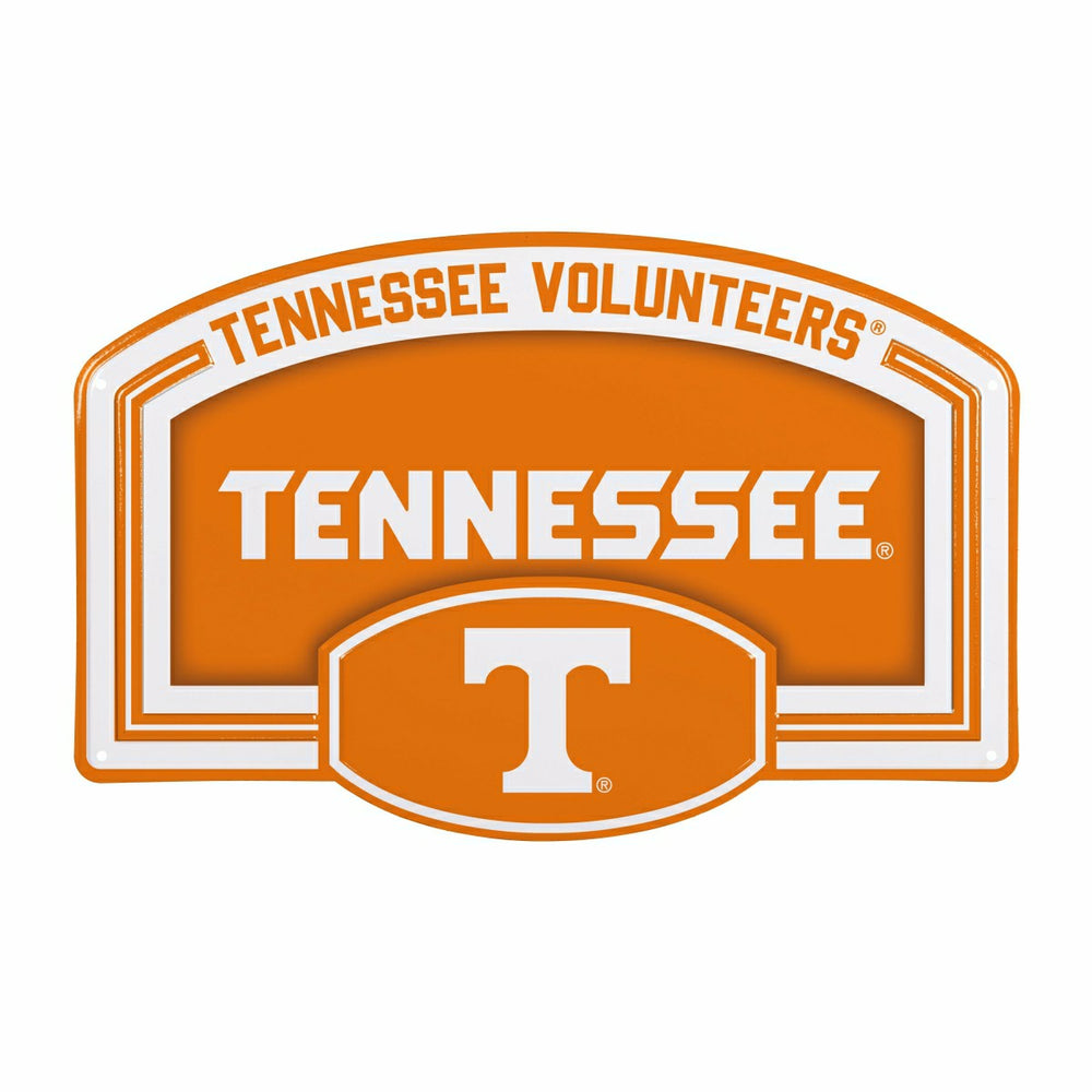 University of Tennessee USA Embossed Steel Wall Sign, 11" x 17" - Collegiate Home